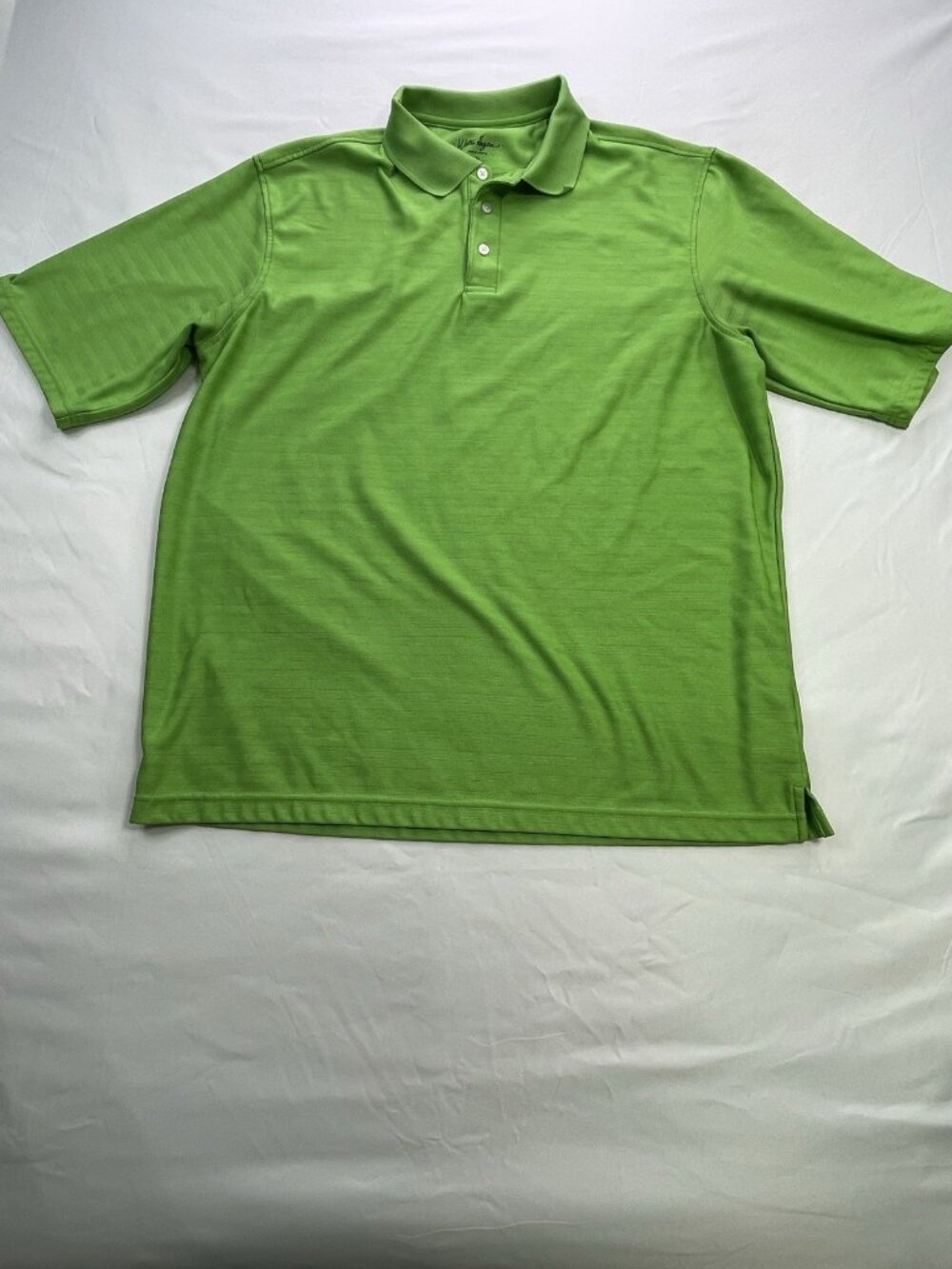 Walter Hagen Mens Size XL Golf Polo Green Short Sleeve Collared Shirt